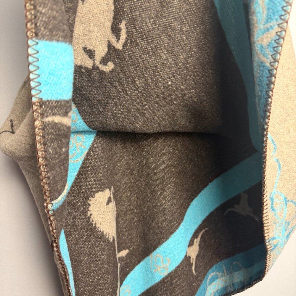 NWT RHONDA STARK WOOL PONCHO | OS - Picture 7 of 7